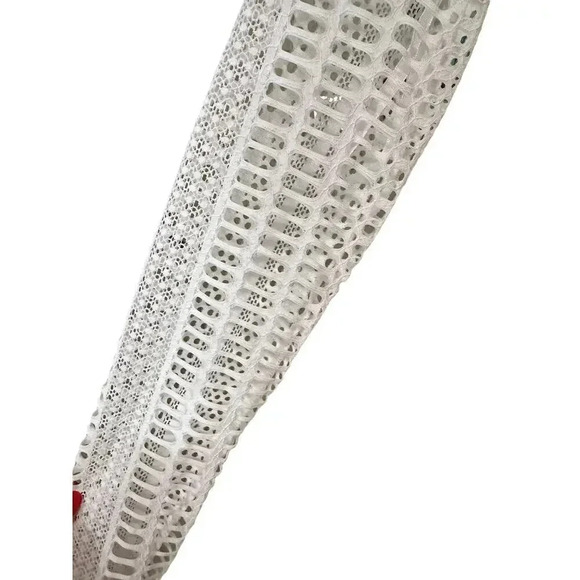 NEW-NWT Michael Costello x REVOLVE Berthe Ivory One Shoulder Lace Maxi Dress XS - Picture 6 of 8